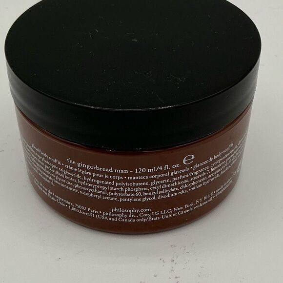 Philosophy The Gingerbread Man body cream Unisex Adults NEW 4oz - Picture 3 of 5